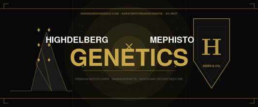Highdelberg Seeds Heidelberg x Mephisto Genetics — Premium Autoflower Sammlergenetik kaufen Deutschland