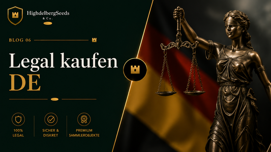 Cannabis Samen legal kaufen in Deutschland — Was das KCanG erlaubt