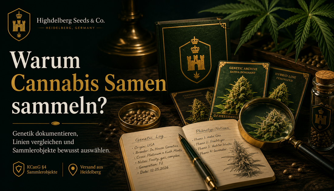 Warum Cannabis Samen sammeln? | Highdelberg Seeds — Highdelberg Seeds