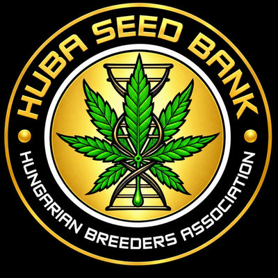 Huba Seed Bank Logo — Züchter, Vertrieb über Holy Jeremaiah Genetics
