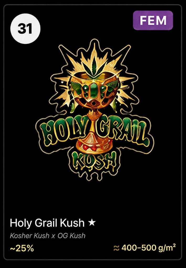 Holy Grail Kush von Holy Jeremaiah Genetics